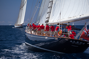 Antigua Classic Yacht Regatta, off Falmouth, Antigua